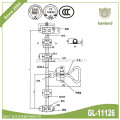 GL-11126カーゴバントラックドアロッキングギア27mm